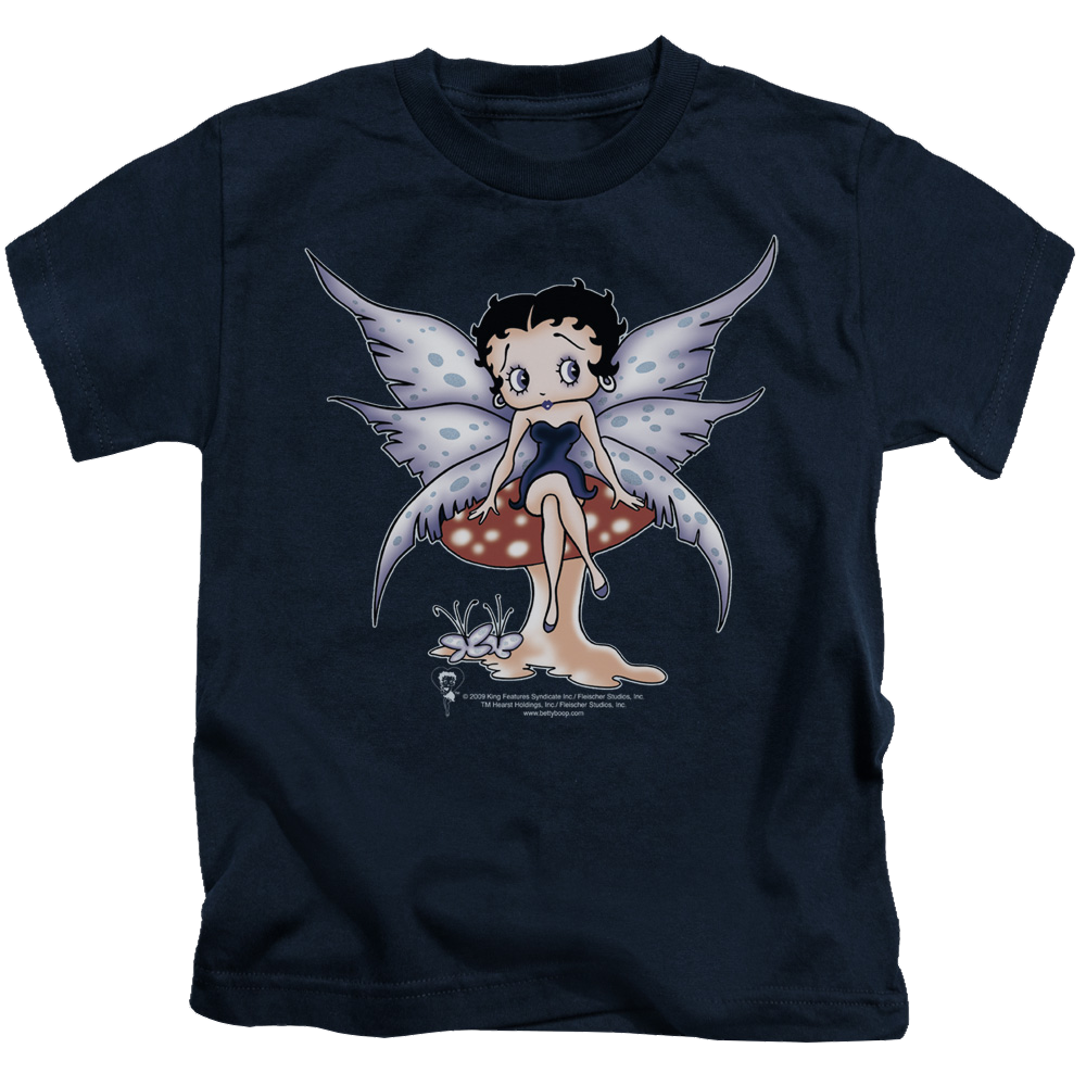 Betty Boop Mushroom Fairy - Kid's T-Shirt Kid's T-Shirt (Ages 4-7) Betty Boop   