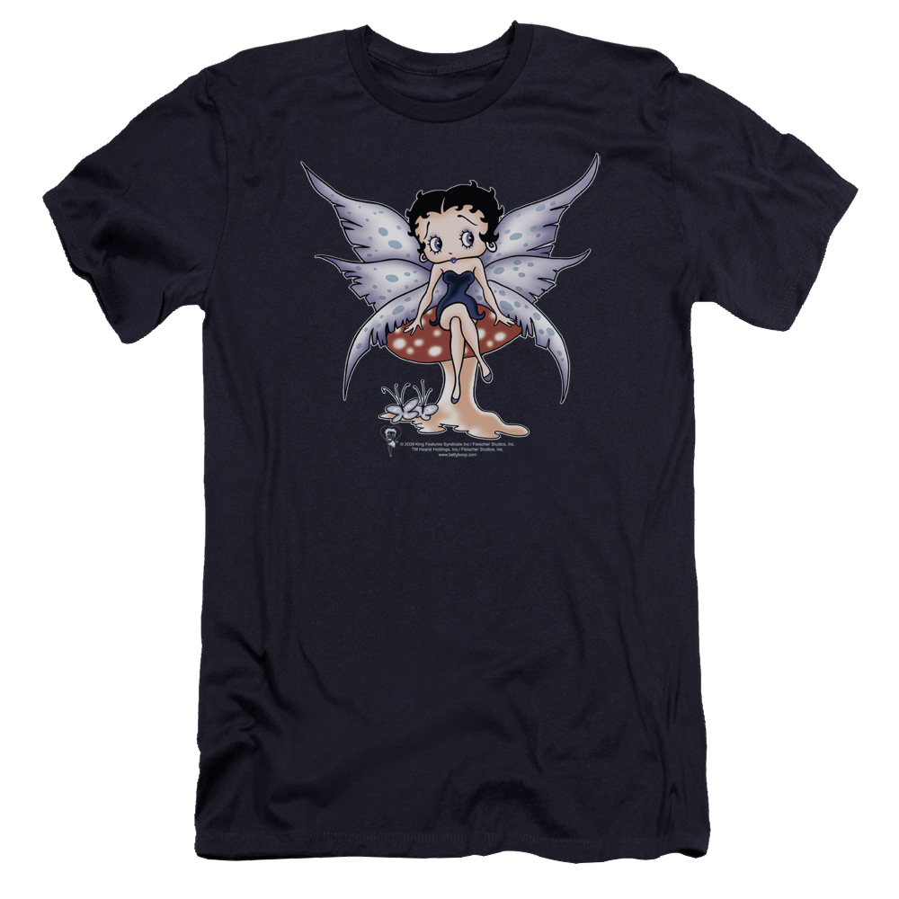 Betty Boop Mushroom Fairy - Men's Premium Slim Fit T-Shirt Men's Premium Slim Fit T-Shirt Betty Boop   