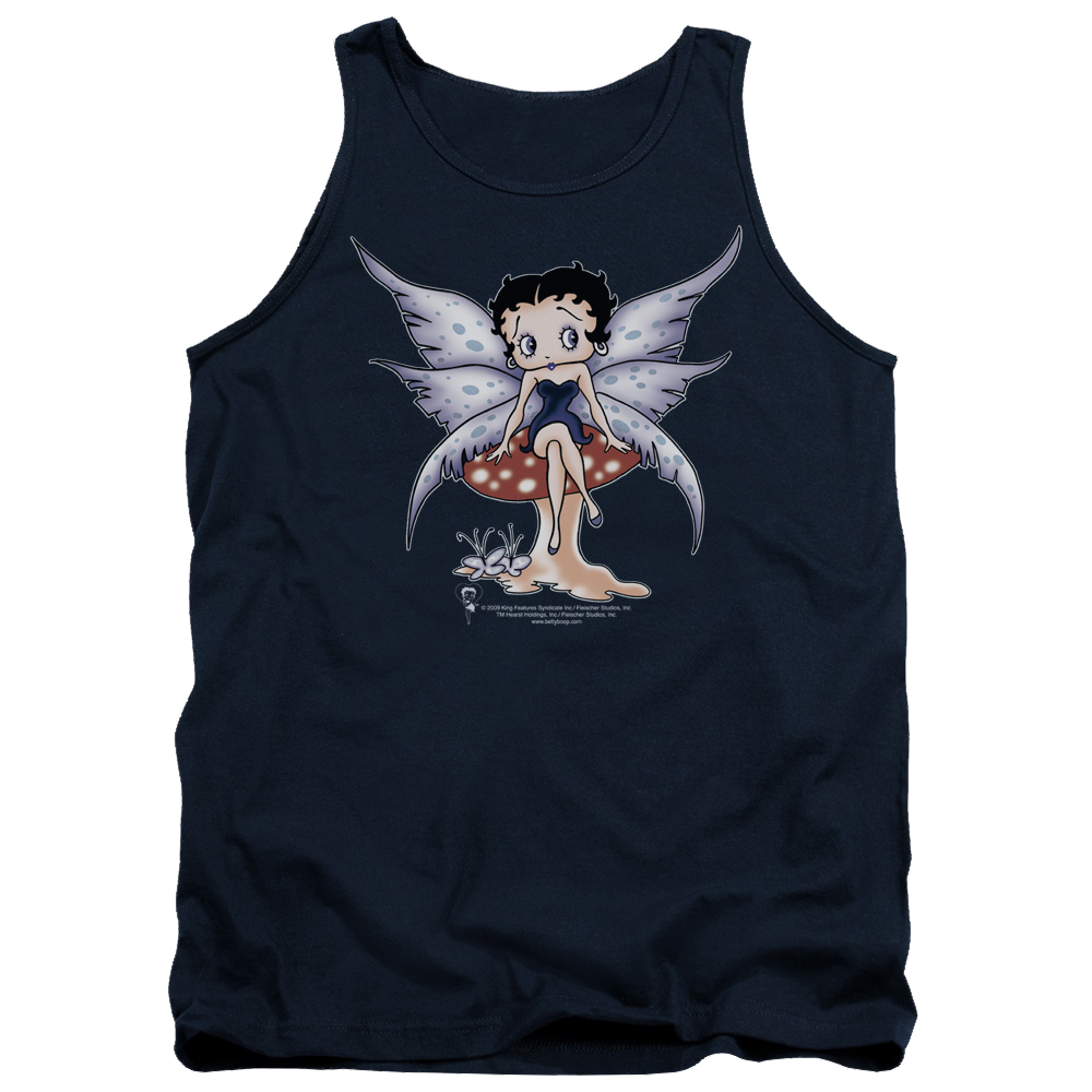 Betty Boop Mushroom Fairy - Men's Tank Top Men's Tank Betty Boop   