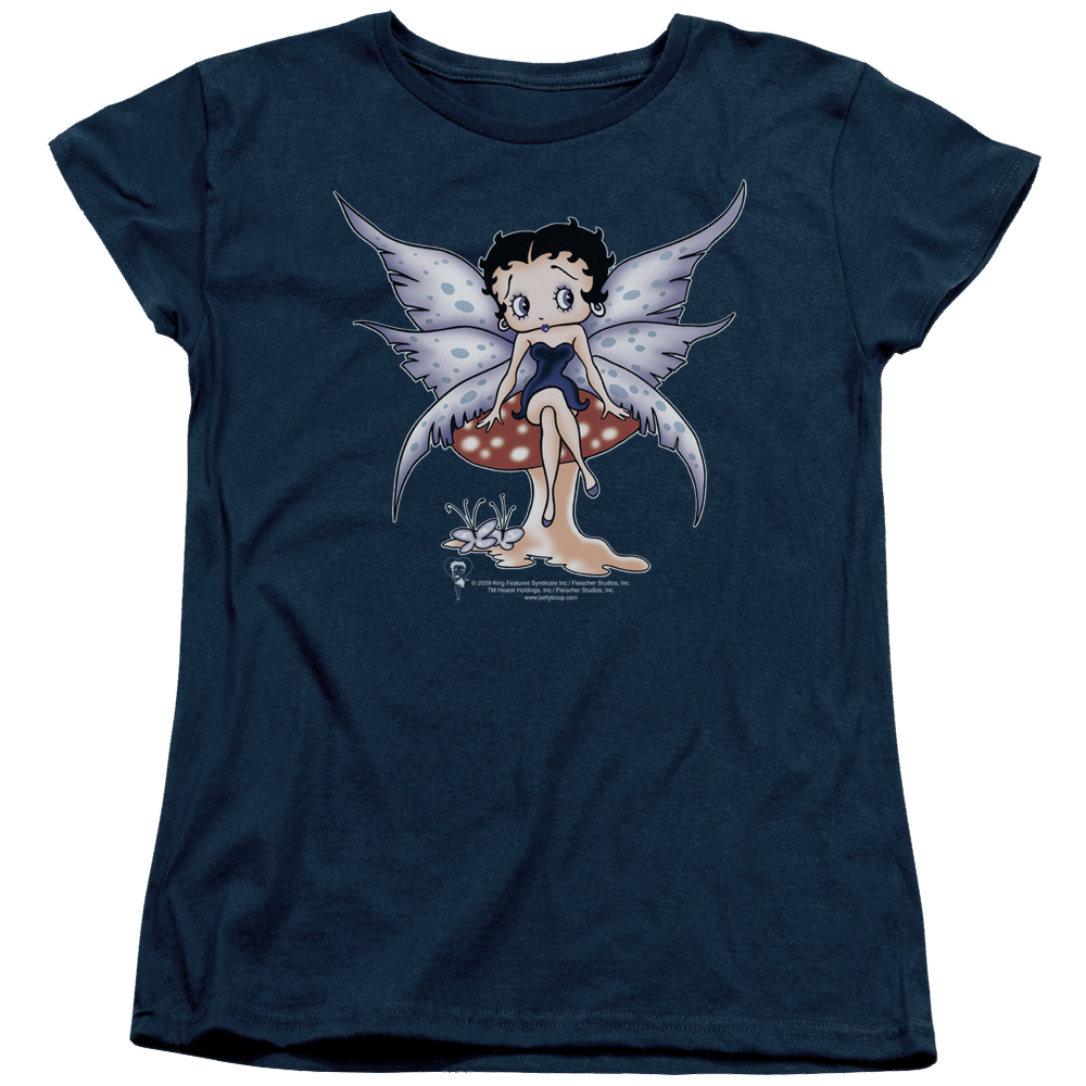 Betty Boop Mushroom Fairy - Women's T-Shirt Women's T-Shirt Betty Boop   