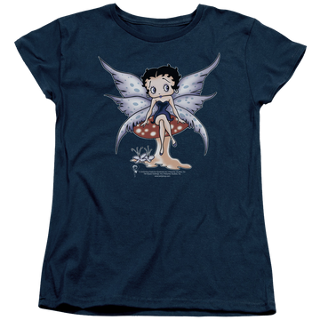 Betty Boop Mushroom Fairy - Women's T-Shirt Women's T-Shirt Betty Boop   
