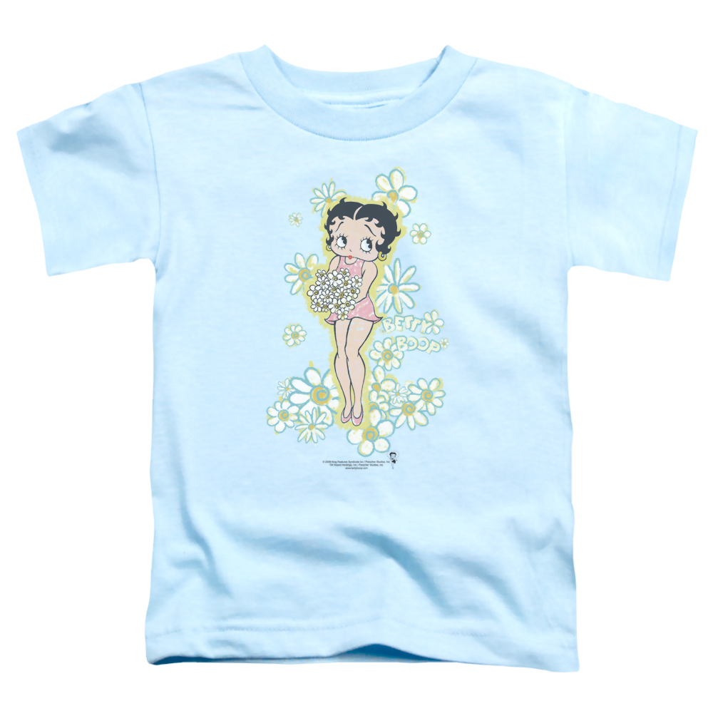 Betty Boop Flowers - Kid's T-Shirt Kid's T-Shirt (Ages 4-7) Betty Boop   