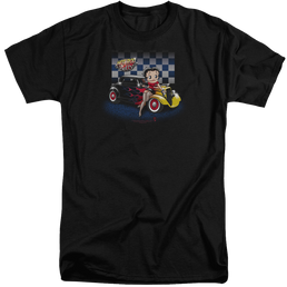 Betty Boop Hot Rod Boop - Men's Tall Fit T-Shirt Men's Tall Fit T-Shirt Betty Boop   