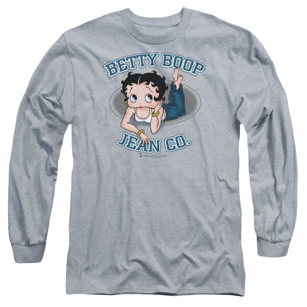 Betty Boop Jean Co - Men's Long Sleeve T-Shirt Men's Long Sleeve T-Shirt Betty Boop   