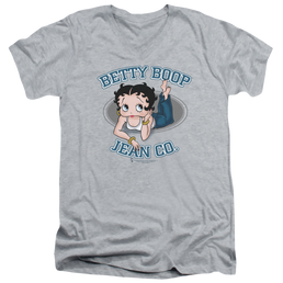 Betty Boop Jean Co - Men's V-Neck T-Shirt Men's V-Neck T-Shirt Betty Boop   