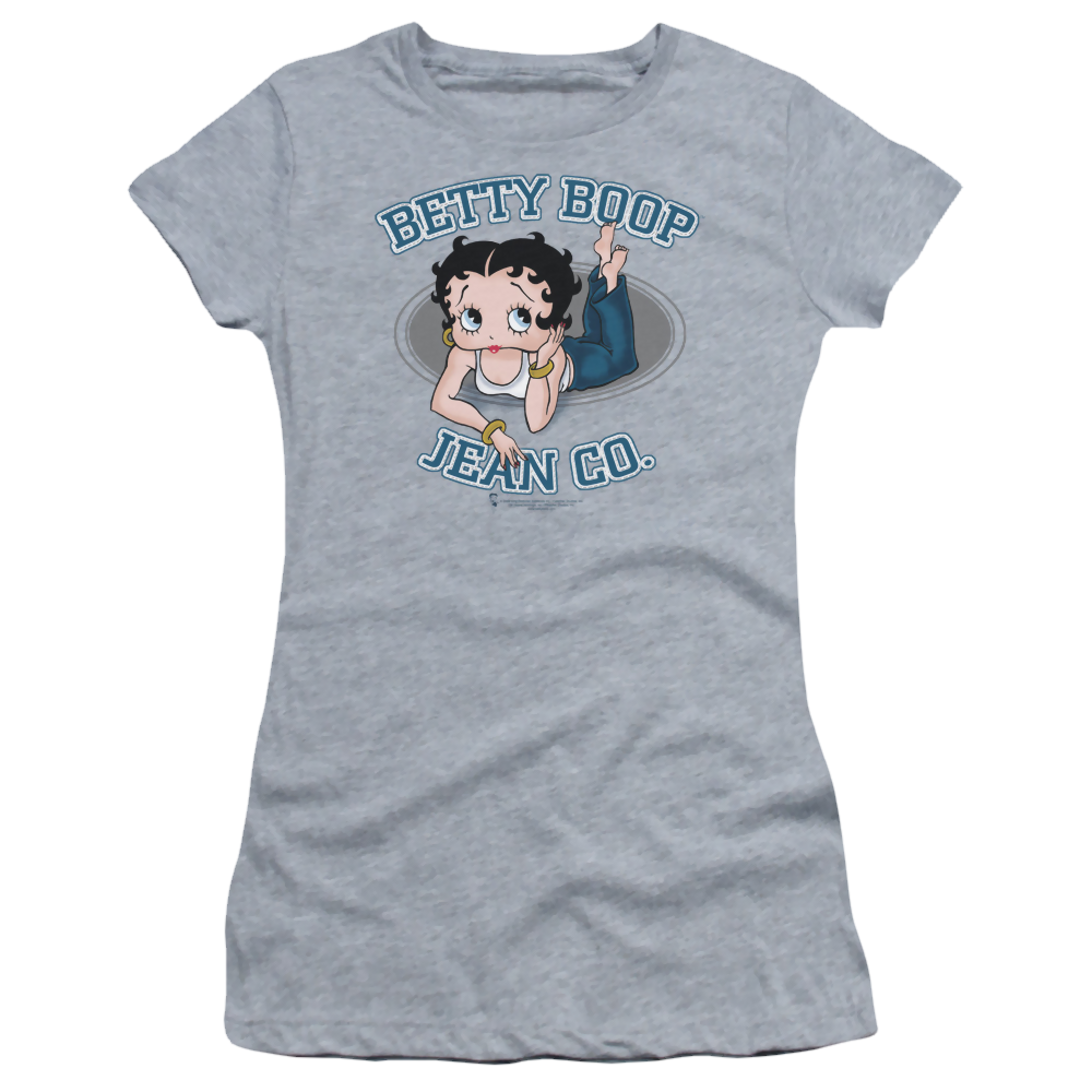 Betty Boop Jean Co - Juniors T-Shirt Juniors T-Shirt Betty Boop   