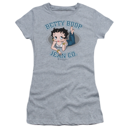 Betty Boop Jean Co - Juniors T-Shirt Juniors T-Shirt Betty Boop   