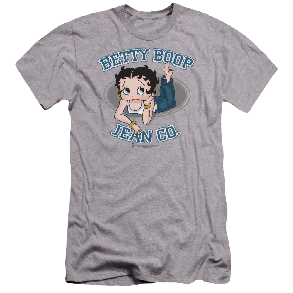 Betty Boop Jean Co - Men's Premium Slim Fit T-Shirt Men's Premium Slim Fit T-Shirt Betty Boop   