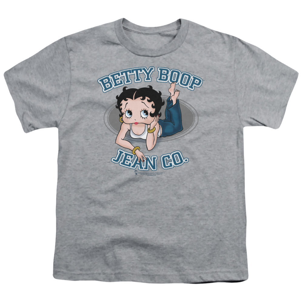 Betty Boop Jean Co - Youth T-Shirt Youth T-Shirt (Ages 8-12) Betty Boop   