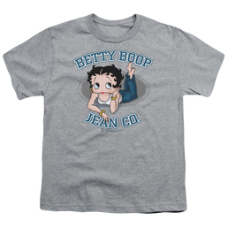 Betty Boop Jean Co - Youth T-Shirt Youth T-Shirt (Ages 8-12) Betty Boop   