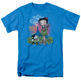 Betty Boop Polynesian Princess - Men's Regular Fit T-Shirt Men's Regular Fit T-Shirt Betty Boop   