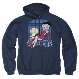 Betty Boop Moonlight - Pullover Hoodie Pullover Hoodie Betty Boop   