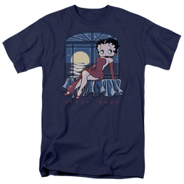 Betty Boop Moonlight - Men's Regular Fit T-Shirt Men's Regular Fit T-Shirt Betty Boop   