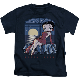 Betty Boop Moonlight - Kid's T-Shirt Kid's T-Shirt (Ages 4-7) Betty Boop   