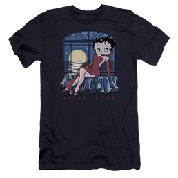 Betty Boop Moonlight - Men's Premium Slim Fit T-Shirt Men's Premium Slim Fit T-Shirt Betty Boop   