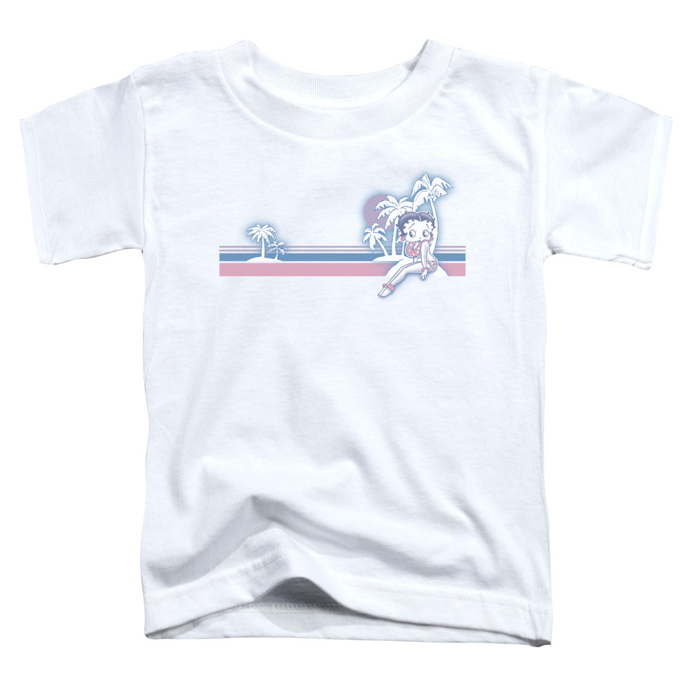 Betty Boop Reto Surf Band - Kid's T-Shirt Kid's T-Shirt (Ages 4-7) Betty Boop   