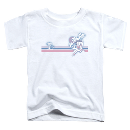 Betty Boop Reto Surf Band - Kid's T-Shirt Kid's T-Shirt (Ages 4-7) Betty Boop   