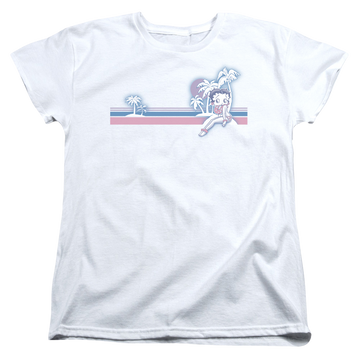 Betty Boop Reto Surf Band - Women's T-Shirt Women's T-Shirt Betty Boop   