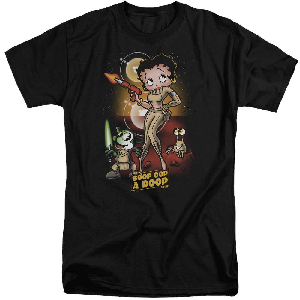 Betty Boop Star Princess - Men's Tall Fit T-Shirt Men's Tall Fit T-Shirt Betty Boop   