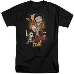 Betty Boop Star Princess - Men's Tall Fit T-Shirt Men's Tall Fit T-Shirt Betty Boop   