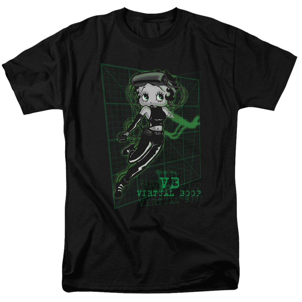 Betty Boop Virtual Boop - Men's Regular Fit T-Shirt Men's Regular Fit T-Shirt Betty Boop   