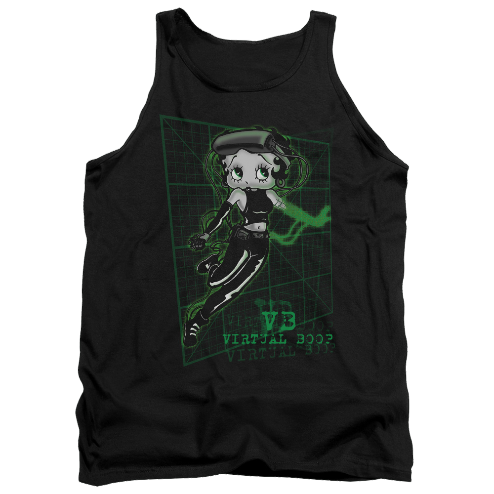 Betty Boop Virtual Boop - Men's Tank Top Men's Tank Betty Boop   