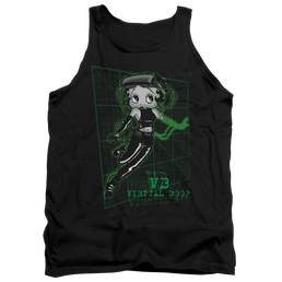 Betty Boop Virtual Boop - Men's Tank Top Men's Tank Betty Boop   
