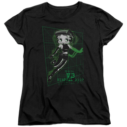 Betty Boop Virtual Boop - Women's T-Shirt Women's T-Shirt Betty Boop   