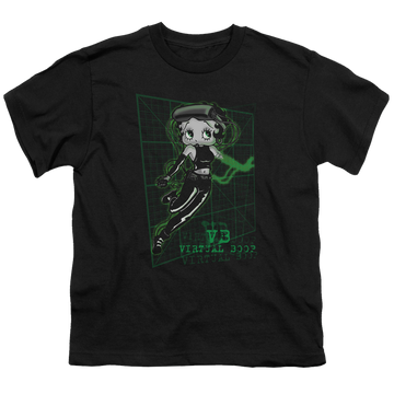 Betty Boop Virtual Boop - Youth T-Shirt Youth T-Shirt (Ages 8-12) Betty Boop   