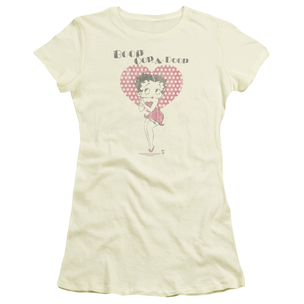 Betty Boop Classically Booped - Juniors T-Shirt Juniors T-Shirt Betty Boop   