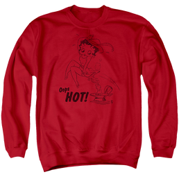 Betty Boop Nimble Betty - Men's Crewneck Sweatshirt Men's Crewneck Sweatshirt Betty Boop   
