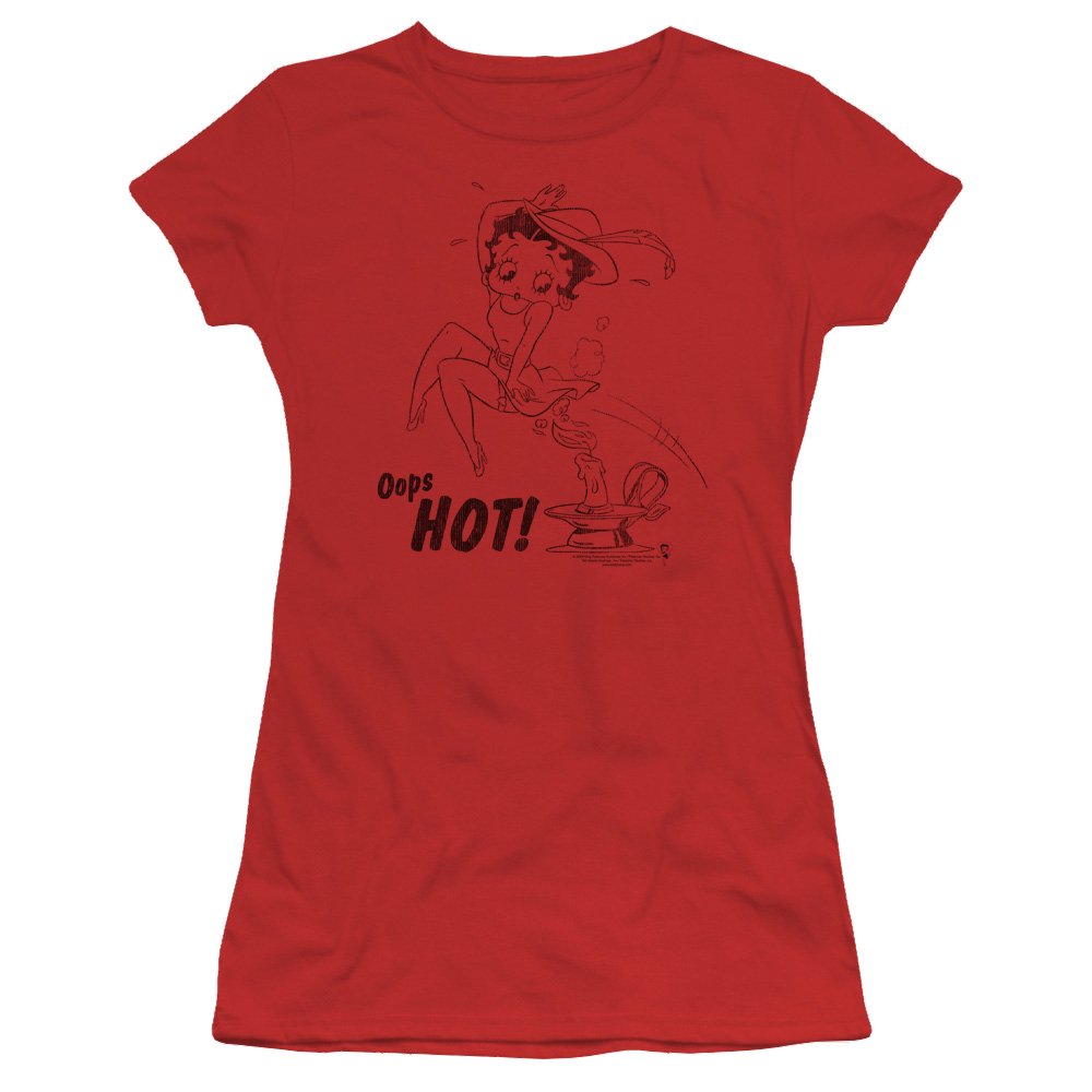 Betty Boop Nimble Betty - Juniors T-Shirt Juniors T-Shirt Betty Boop   