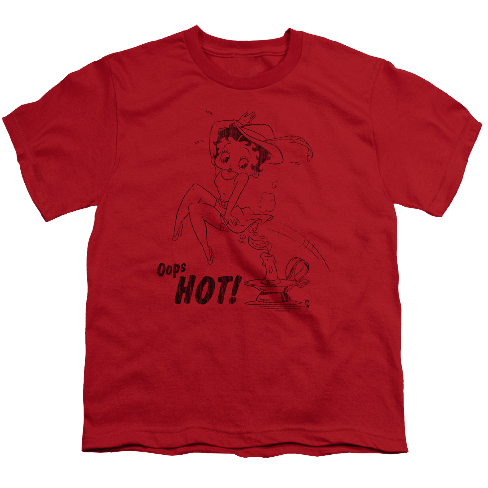 Betty Boop Nimble Betty - Youth T-Shirt Youth T-Shirt (Ages 8-12) Betty Boop   