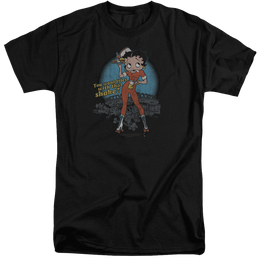 Betty Boop Fries With That - Men's Tall Fit T-Shirt Men's Tall Fit T-Shirt Betty Boop   