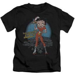 Betty Boop Fries With That - Kid's T-Shirt Kid's T-Shirt (Ages 4-7) Betty Boop   