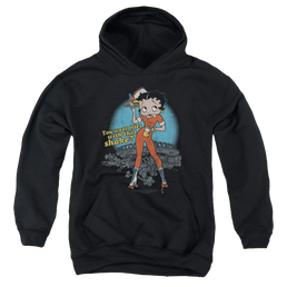 Betty Boop Fries With That - Youth Hoodie Youth Hoodie (Ages 8-12) Betty Boop   