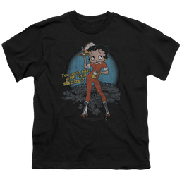 Betty Boop Fries With That - Youth T-Shirt Youth T-Shirt (Ages 8-12) Betty Boop   