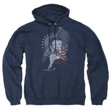 Betty Boop Proud Betty - Pullover Hoodie Pullover Hoodie Betty Boop   