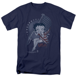 Betty Boop Proud Betty - Men's Regular Fit T-Shirt Men's Regular Fit T-Shirt Betty Boop   