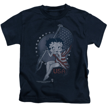 Betty Boop Proud Betty - Kid's T-Shirt Kid's T-Shirt (Ages 4-7) Betty Boop   