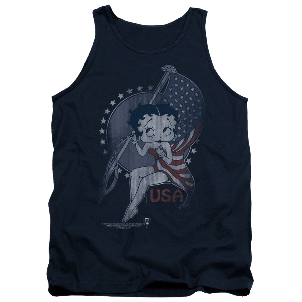 Betty Boop Proud Betty - Men's Tank Top Men's Tank Betty Boop   