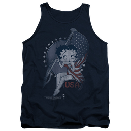 Betty Boop Proud Betty - Men's Tank Top Men's Tank Betty Boop   