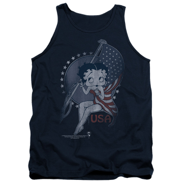 Betty Boop Proud Betty - Men's Tank Top Men's Tank Betty Boop   