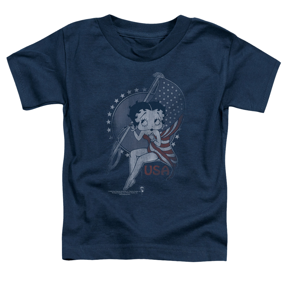 Betty Boop Proud Betty - Toddler T-Shirt Toddler T-Shirt Betty Boop   
