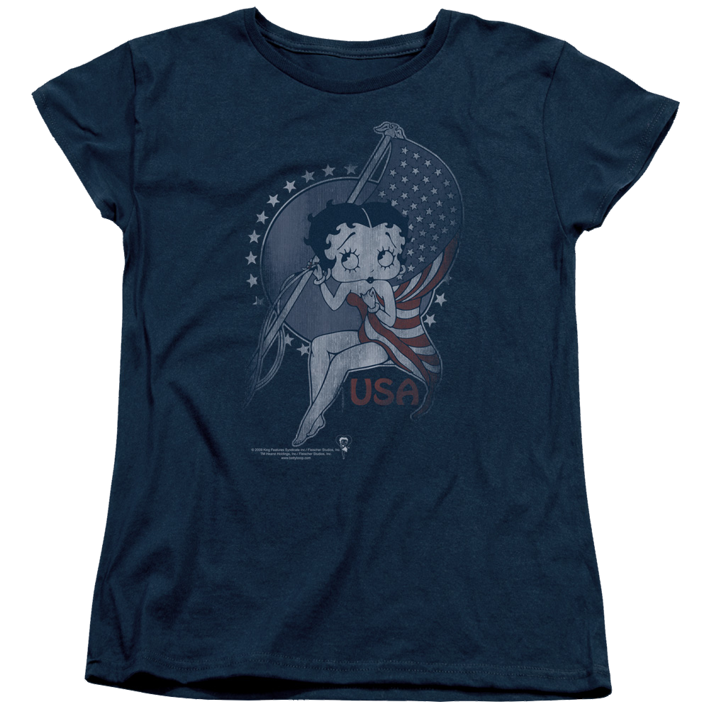 Betty Boop Proud Betty - Women's T-Shirt Women's T-Shirt Betty Boop   