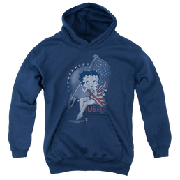 Betty Boop Proud Betty - Youth Hoodie Youth Hoodie (Ages 8-12) Betty Boop   