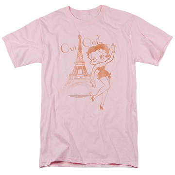 Betty Boop Oui Oui - Men's Regular Fit T-Shirt Men's Regular Fit T-Shirt Betty Boop   