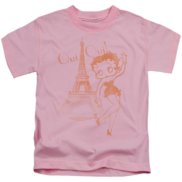 Betty Boop Oui Oui - Kid's T-Shirt Kid's T-Shirt (Ages 4-7) Betty Boop   