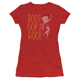 Betty Boop Classic Oop - Juniors T-Shirt Juniors T-Shirt Betty Boop   