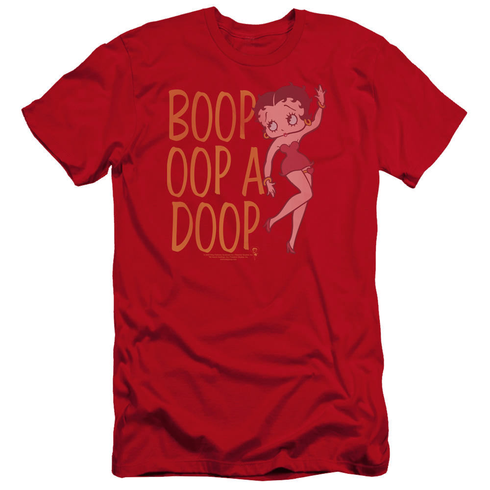 Betty Boop Classic Oop - Men's Premium Slim Fit T-Shirt Men's Premium Slim Fit T-Shirt Betty Boop   